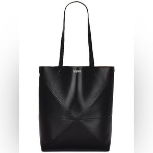 Loewe Puzzle Tote Bag in Black